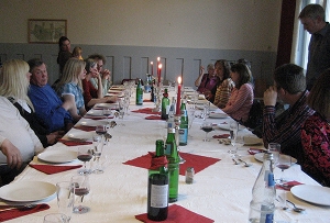 Dinner mit Neubürgern in der Alten Schule Rauischholzhausen