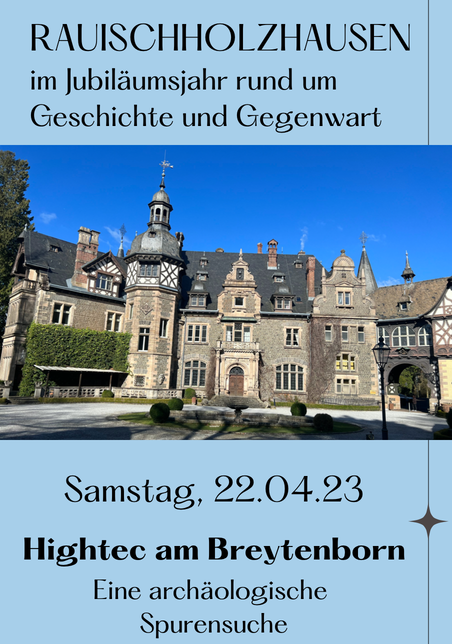 Exkursion zum Thema archäologische Spurensuche am Breytenborn