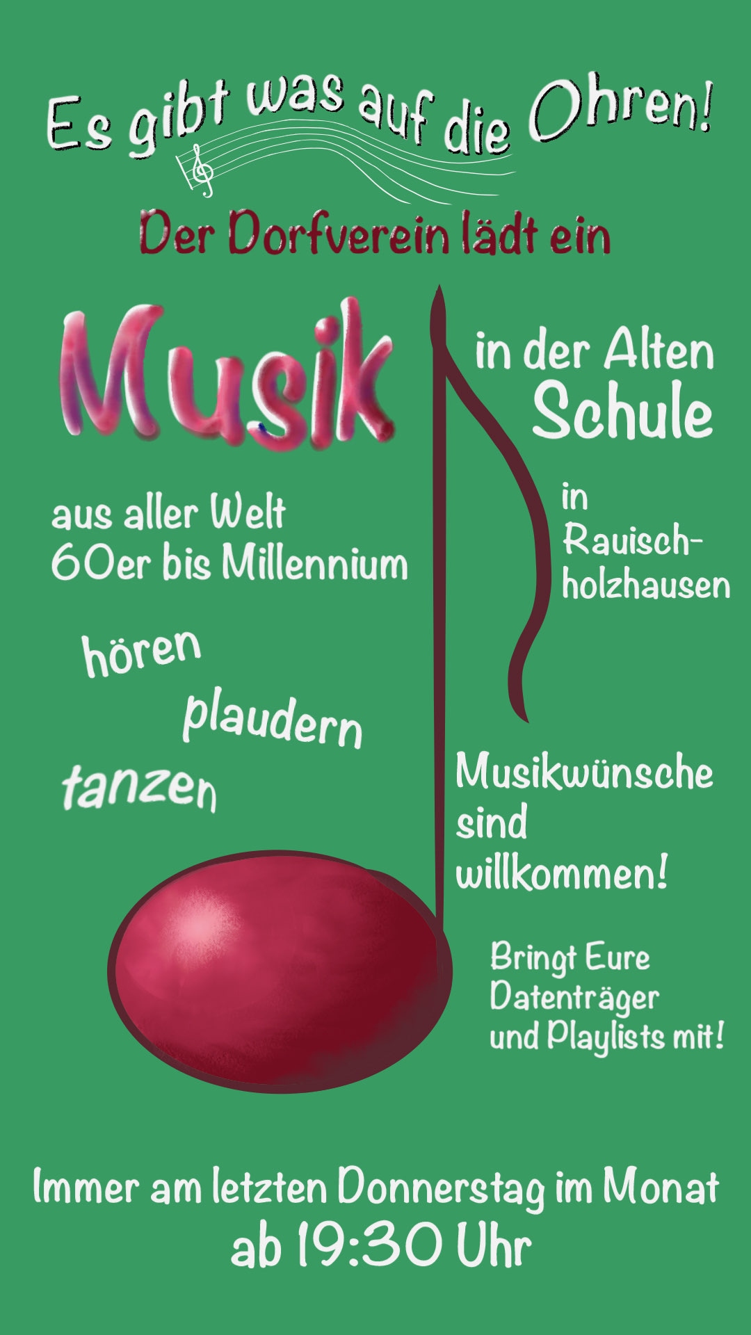 Maifeier 2024 in der Alten Schule